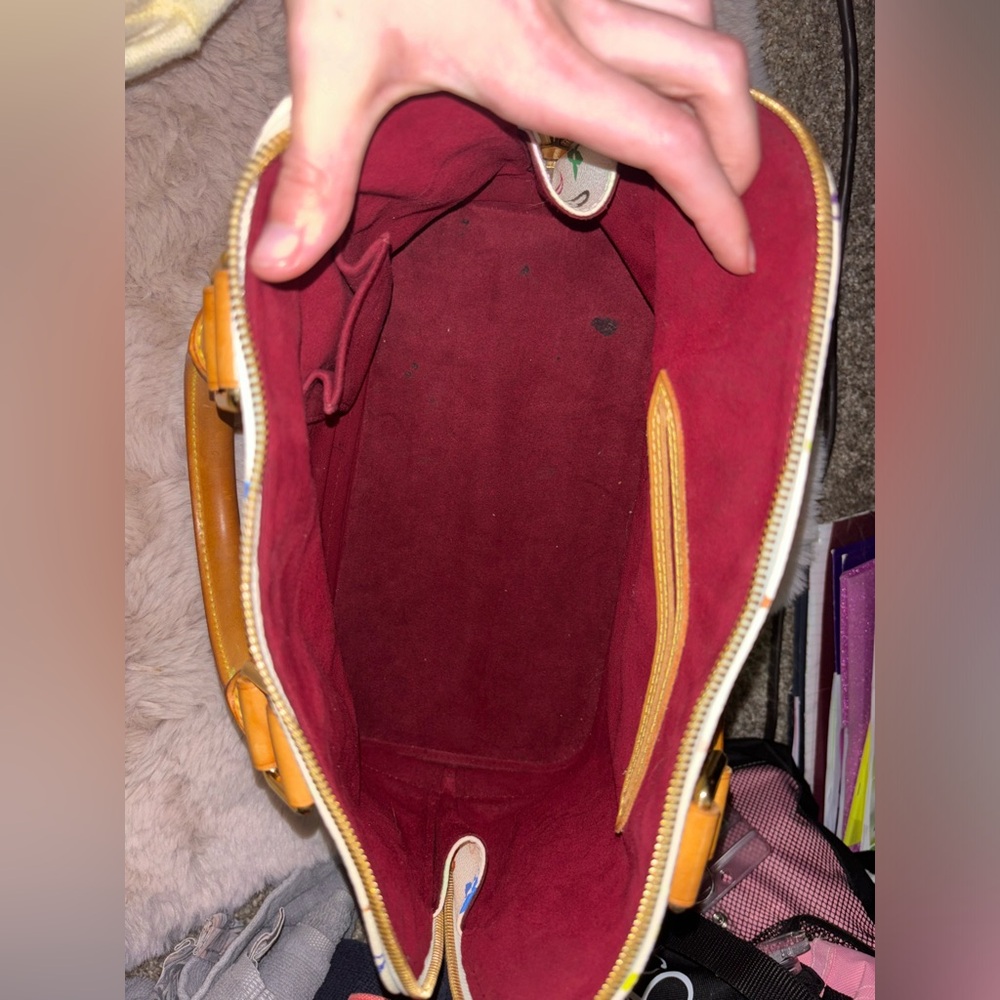 Louis Vuitton Multicolor Monogram Bag with Tan Accents - Picture 5 of 12